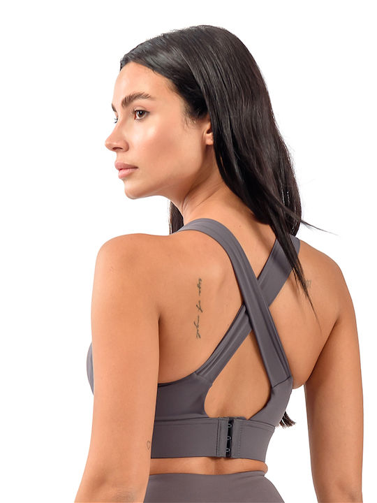 Frauen Sport-BHs Sport-BH Grey
