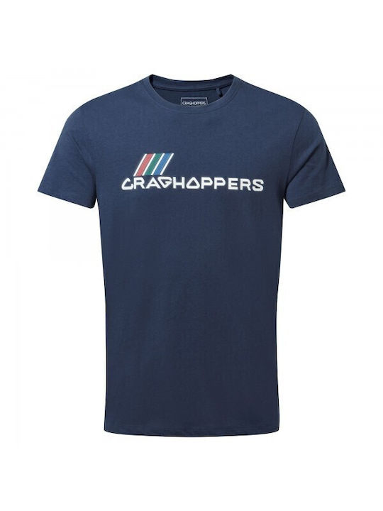 Craghoppers Herren T-Shirt Kurzarm Blau