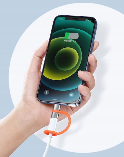 Mcdodo Μετατροπέας Lightning male σε USB-C female Πορτοκαλί 1τμχ OT-0510
