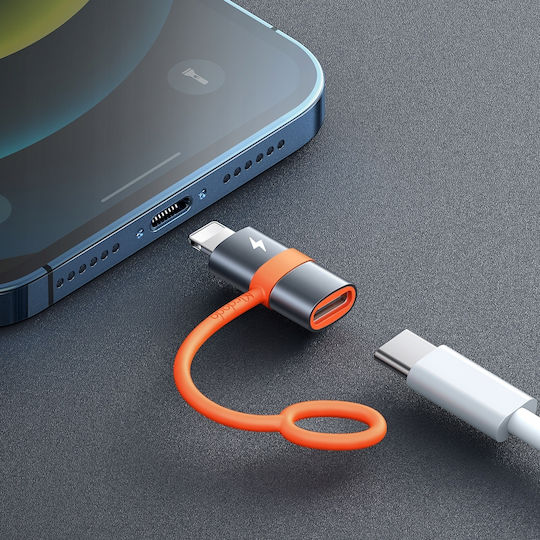 Mcdodo Μετατροπέας Lightning male σε USB-C female Πορτοκαλί 1τμχ OT-0510
