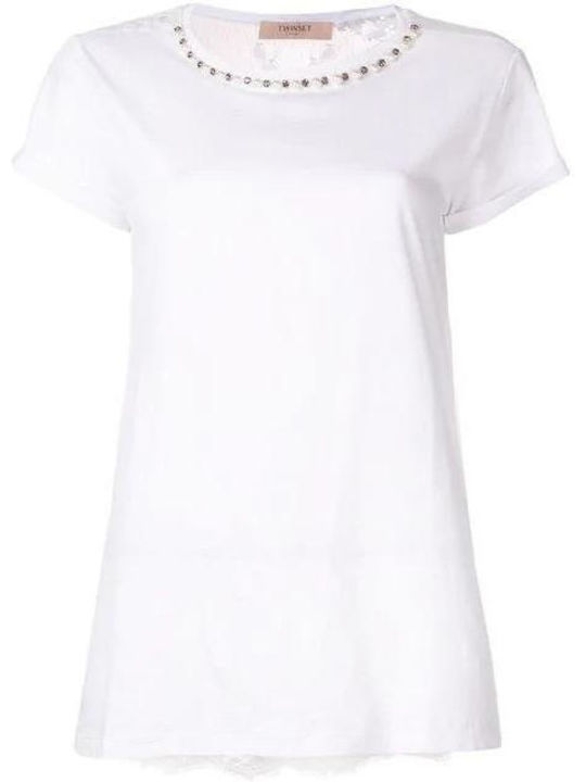 Twinset Damen T-shirt White.