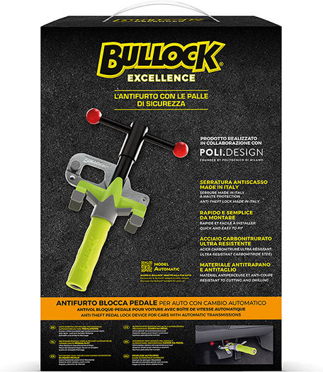 Bullock Excellence Automatic Anti-theft Car Steering Wheel Lock