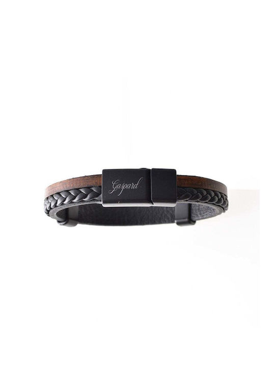 L'atelier de Gaspard Bracelet made of Leather