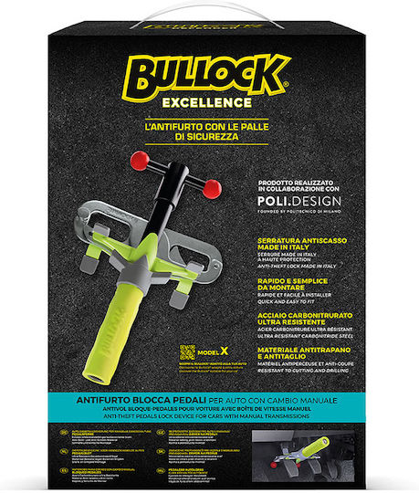 Bullock Excellence X Anti-theft Car Pedal Lock