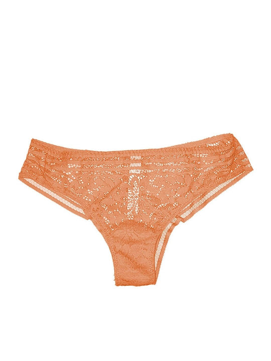 Leilieve Women's Brazil with Lace Orange