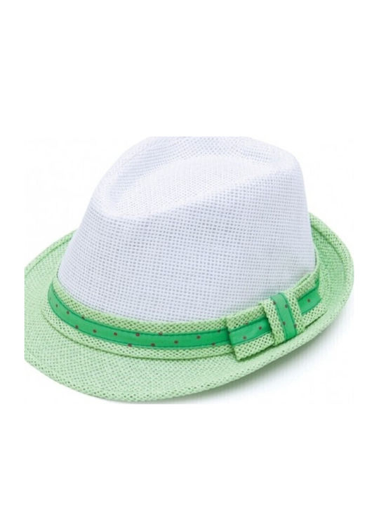 V-store Wicker Women's Fedora Hat White