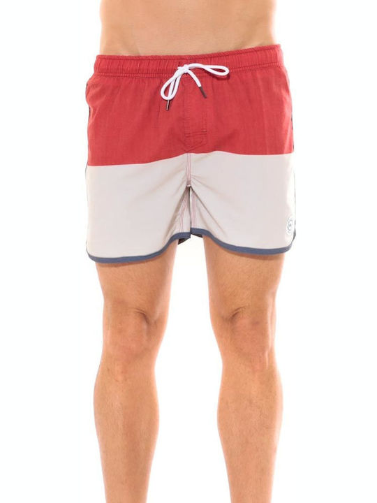 Waxx Industries Men's Swimwear Shorts RED