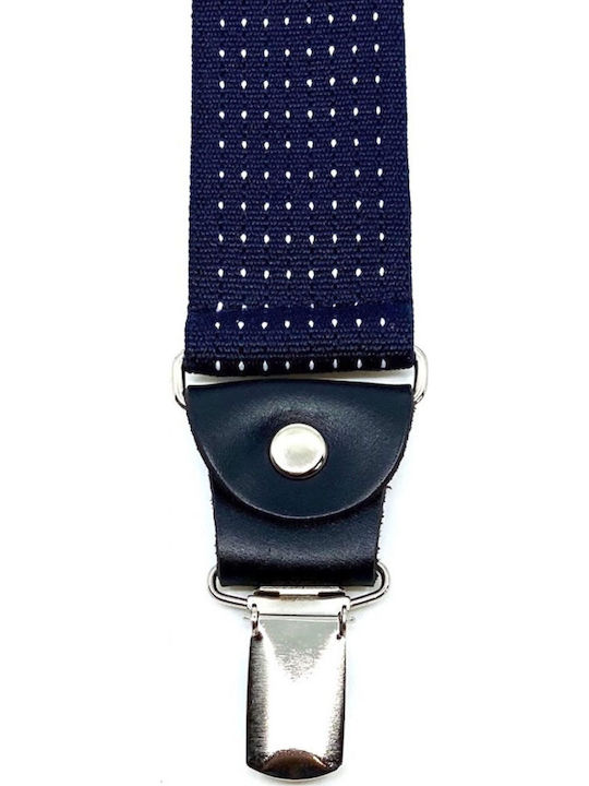Legend Accessories Suspenders Printed Blue