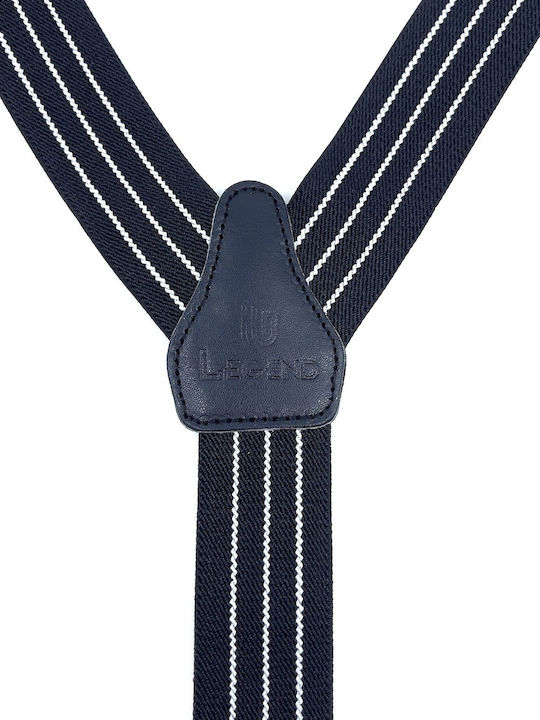 Legend Accessories Тиранти Отпечатани Black/White