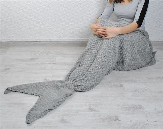 Iso Trade Sofadecke 110 x 225 cm Grau