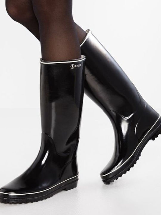 Damen Gummistiefel Schwarz