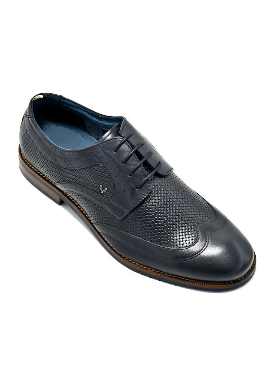 Pantofi Oxford Barbati Albastru