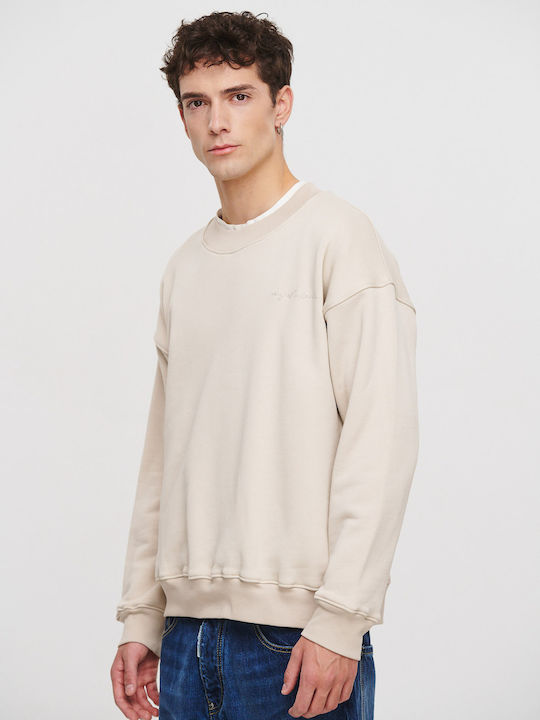 Royal Denim Men's Sweatshirt Beige