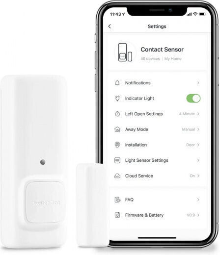 Switchbot Contact Wireless Alarm System
