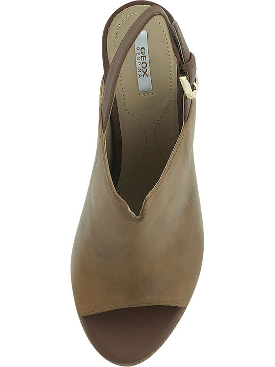 Geox Donna Platforme pentru femei Tabac Brown