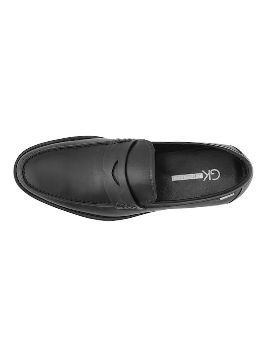 Men's Leather Loafers Black