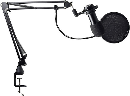 Citronic SMK-7 Condenser Microphone XLR Shock Mounted for Vocals