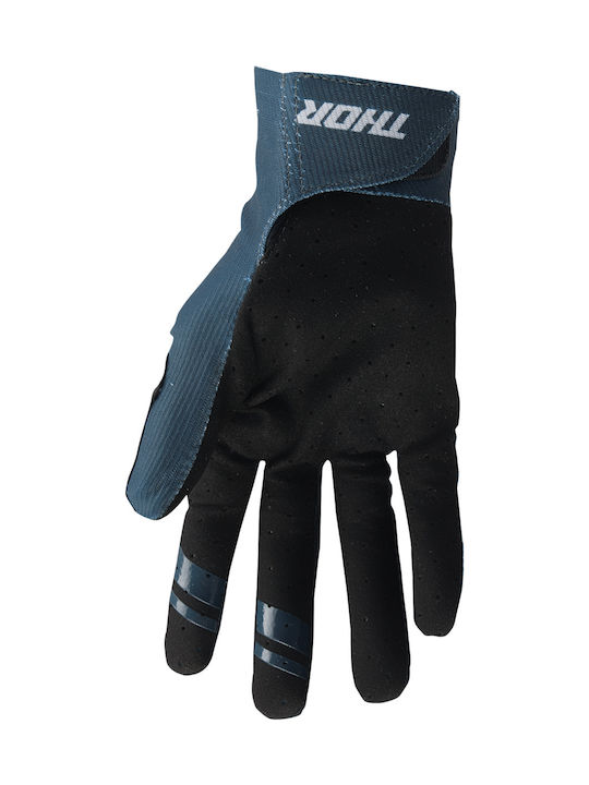Thor Full Finger Cycling Gloves Adults Blue