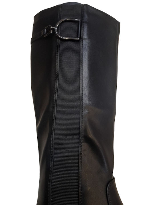 Super Mode Women's Boots with Rubber Black