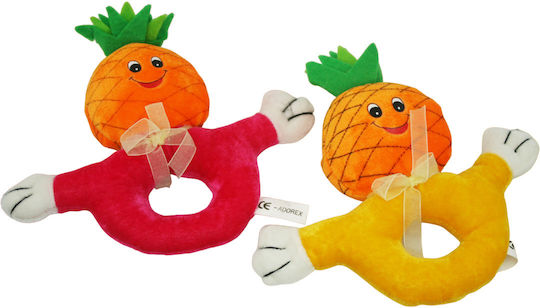 Adorex Rattle / Bracelet Plush Toy Pineapple