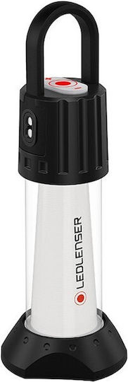 LedLenser Ml6 Led Rechargeable Lantern for Camping with Flashlight 750 Lumens White