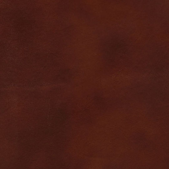 Sessel aus echtem Leder Coffee 58x54x70cm