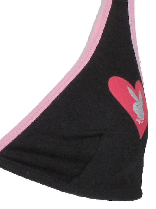 Playboy Bralette Σουτιέν Μαύρο
