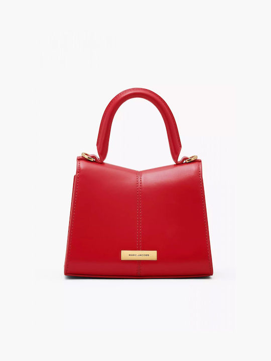 Leather Women's Bag Crossbody Red