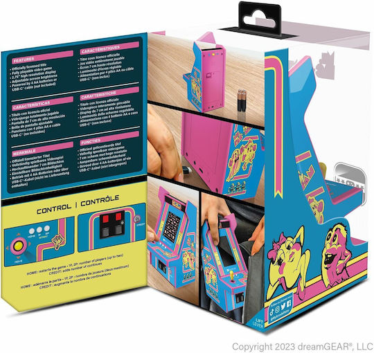 My Arcade Micro Player PRO - Ms. Pac-Man (EN-FR)