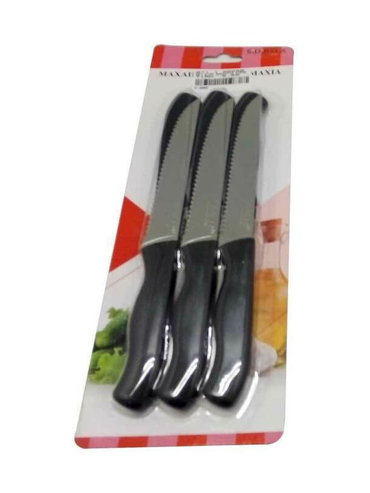 Sidirela Steak Knives of Stainless Steel 12cm E-3806 6pcs