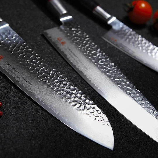 Senzo Suncraft Classic Μαχαίρι Κρέατος από Δαμασκηνό Ατσάλι 21cm