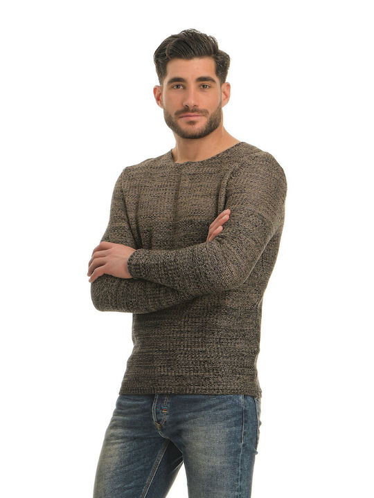 Antony Morato Men's Long Sleeve Sweater Haki