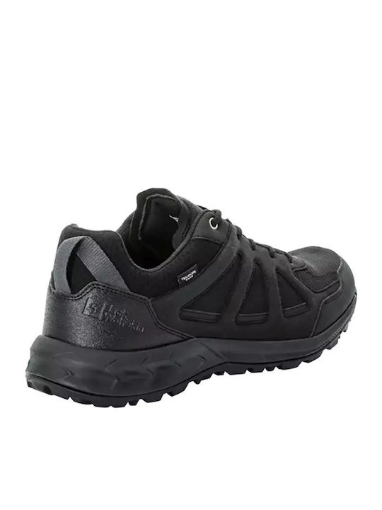Jack Wolfskin Woodland 2 Мъжки Планински Обувки Водоустойчиви Черни