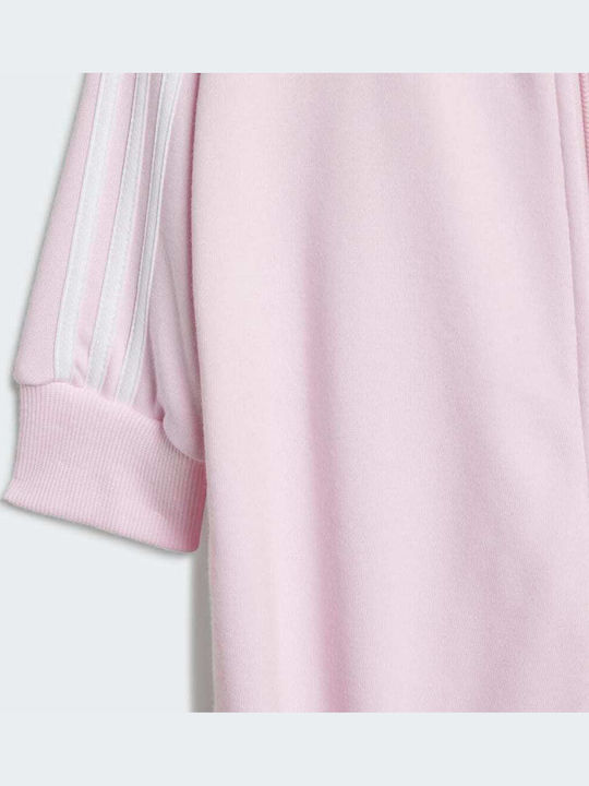 adidas ONESIE Set Babystrampler Langärmliges Rosa 3Stück