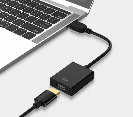 Μετατροπέας HDMI male σε HDMI female 1τμχ CO2-0113