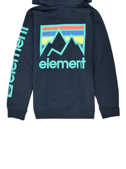 Element Kids Sweatshirt with Hood and Pocket Blue