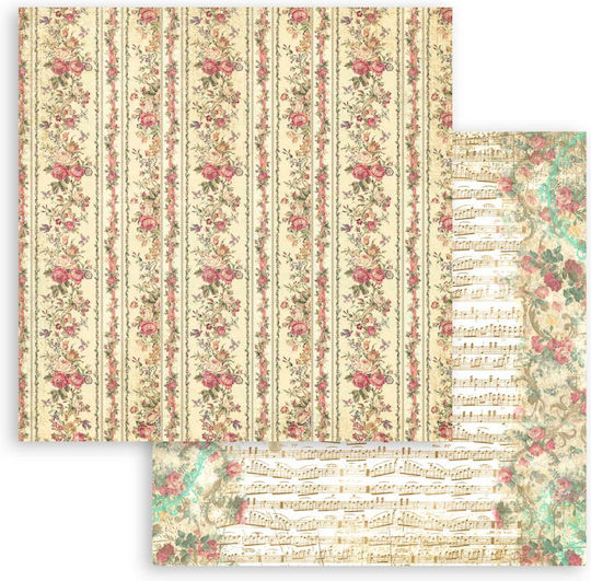 Stamperia Φύλλα Scrapbooking 10 φύλλα 10τμχ