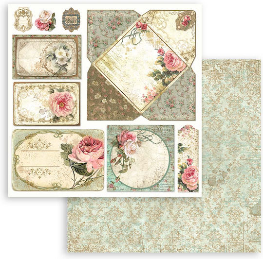 Stamperia Φύλλα Scrapbooking 10 φύλλα 10τμχ