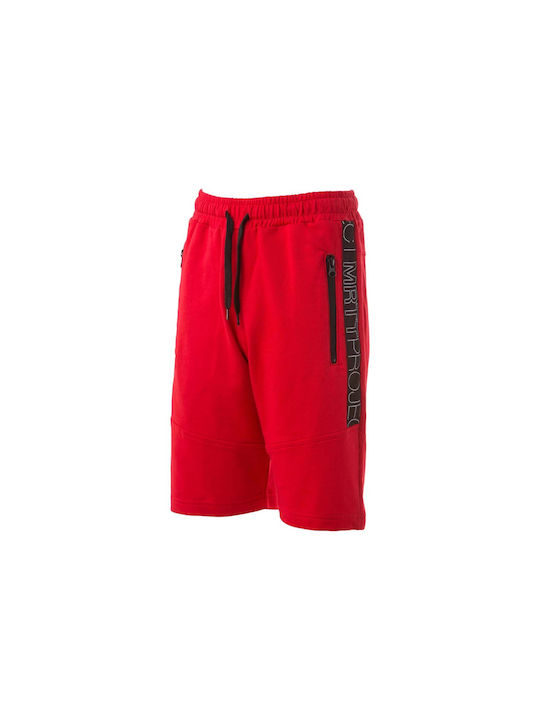 Amaretto Bermuda junior boy "zippers" A21520 Red