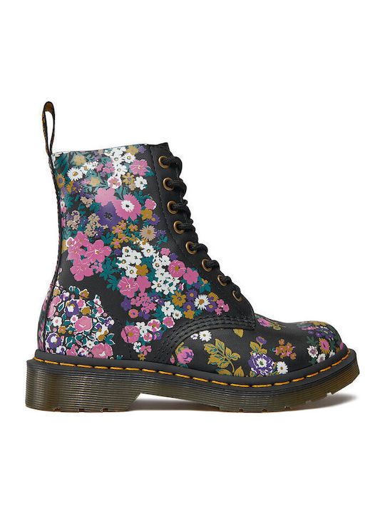 1460 Pascal Floral Stiefeletten Damen Mehrfarbig