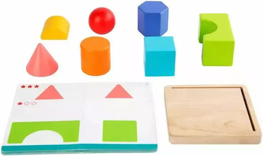Lucy & Leo Γεωμετρία Educational Game Knowledge made of Wood for 3+ years Years Old