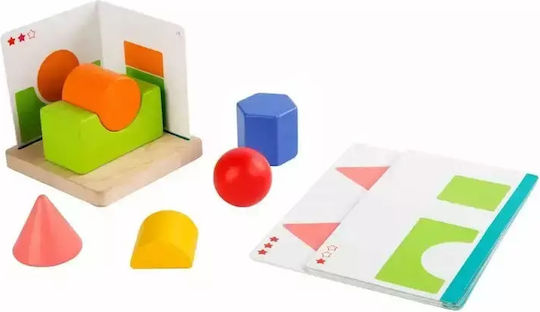 Lucy & Leo Γεωμετρία Educational Game Knowledge made of Wood for 3+ years Years Old