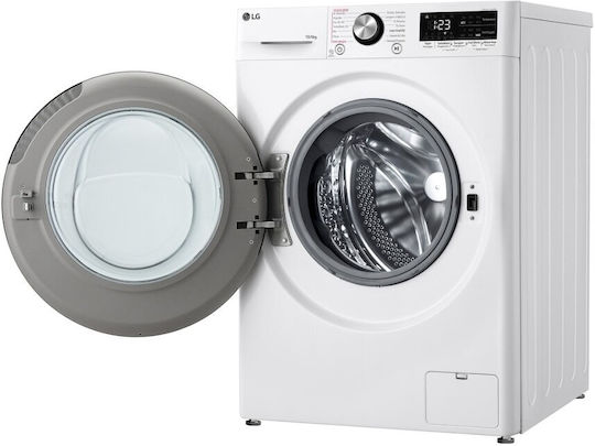 LG Πλυντήριο-Στεγνωτήριο Ρούχων 10kg/6kg Ατμού 1400 Στροφές με Wi-Fi