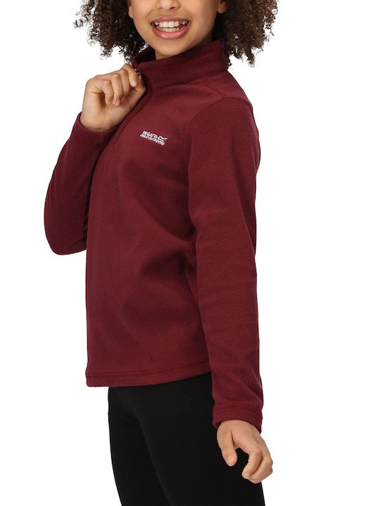 Kinderhemd Langarm Burgundisch Hot Shot Ii