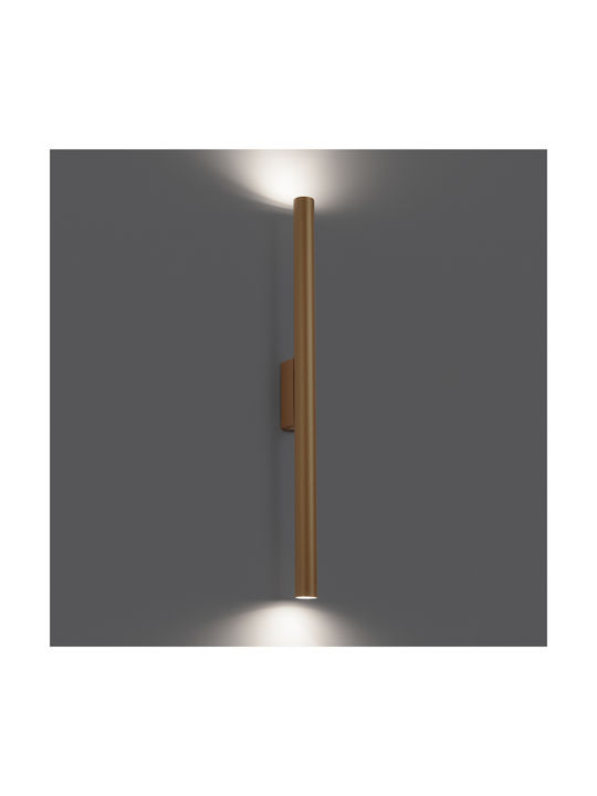 Sollux Modern Lamp Wall with Socket G9 Gold 51.5x9.5x7.5cm