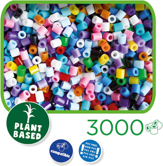 Ses Creative Children's Craft Green Beedz For Children 5+ Years 3000 Pieces