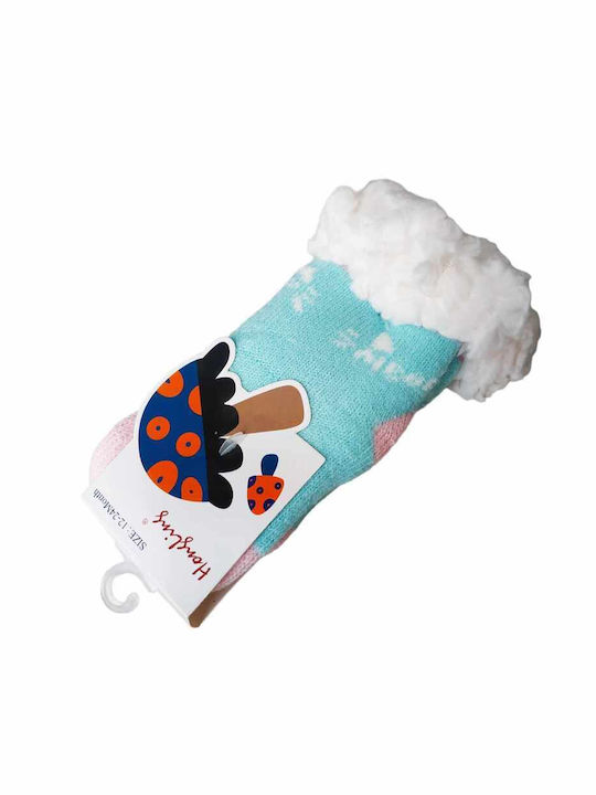 Fengi Kids' Socks Non-Slip Veraman/Rose