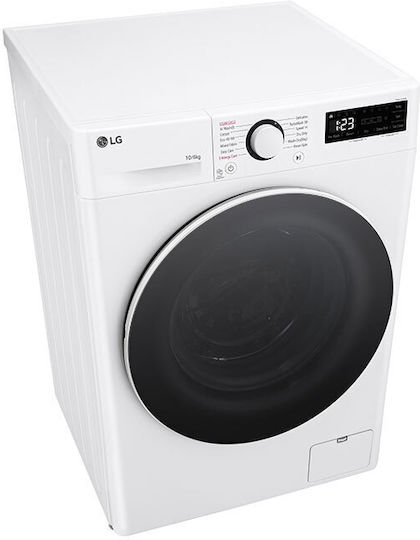 LG Πλυντήριο-Στεγνωτήριο Ρούχων 10kg/6kg Ατμού 1400 Στροφές