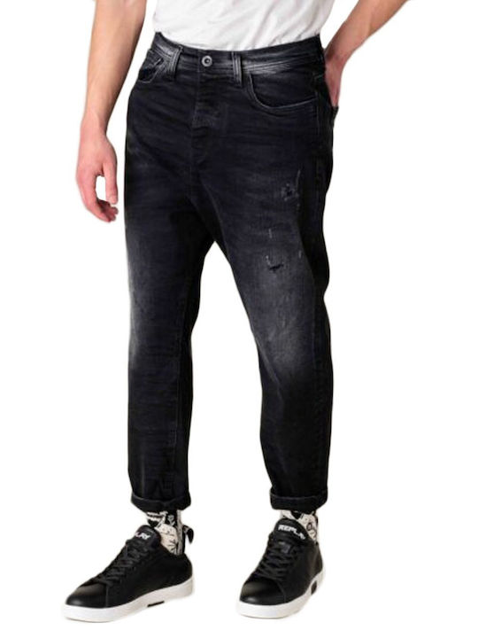 Cover Jeans Cover Dan Men's Jeans Pants in Loose Fit Denim Bleach