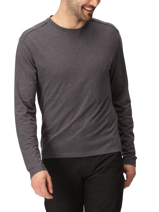 Regatta Men's Long Sleeve Blouse Gray